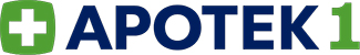 Logo apotek1 och länk till Dr.Warming Critical Care intimkrem